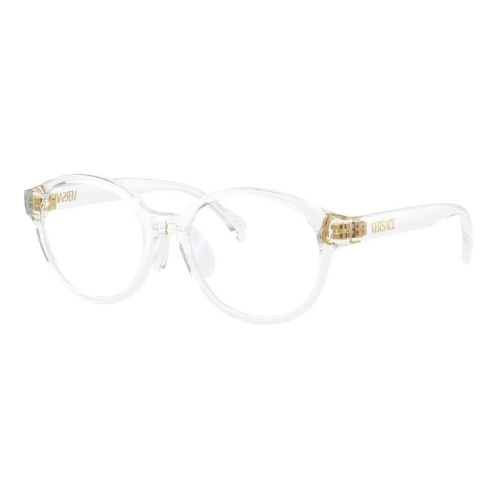 NEW VERSACE EYEGLASSES TRANSPARENT KIDS ROUND EYEWEAR VK3012 148 VERSACE